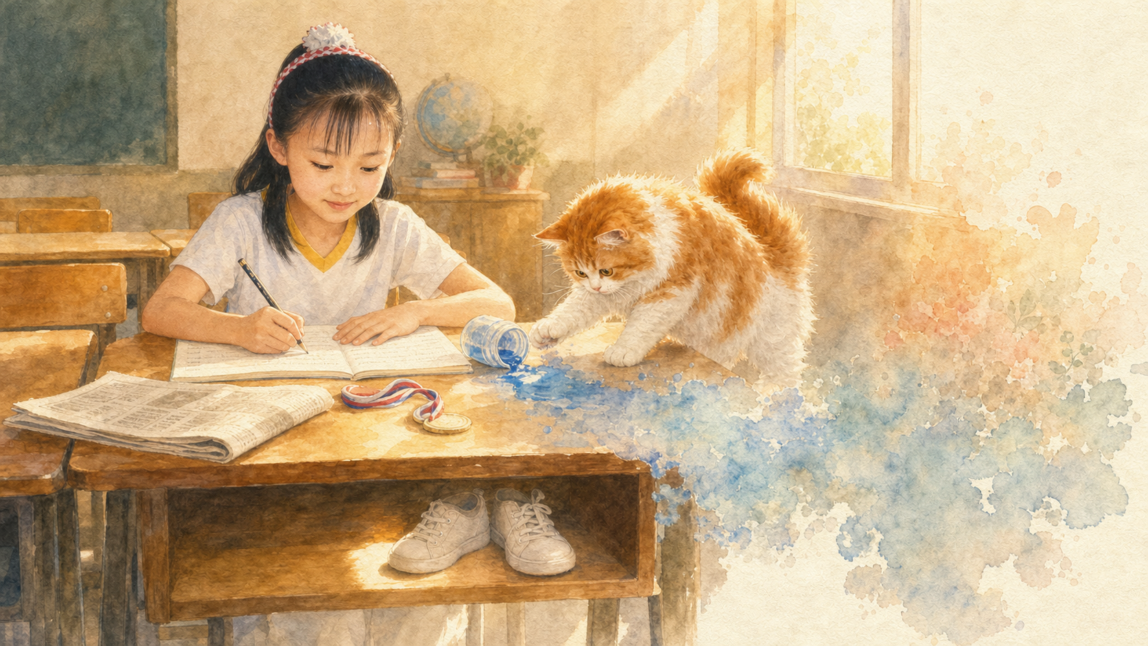 小檬写作获奖的童年记忆