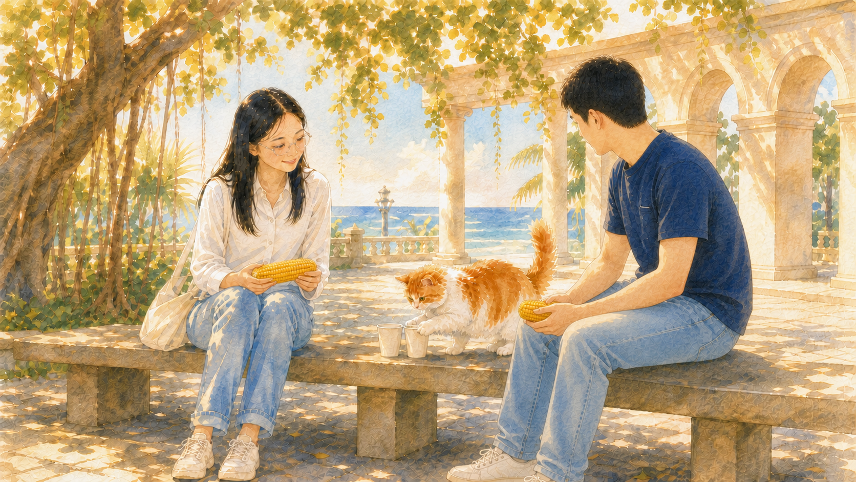 海南大学开学时的第一次相遇